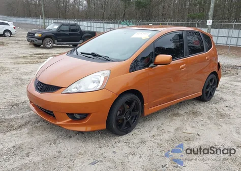 2010 Honda Fit Sport из США, поврежденный, VIN JHMGE8H45AC007644